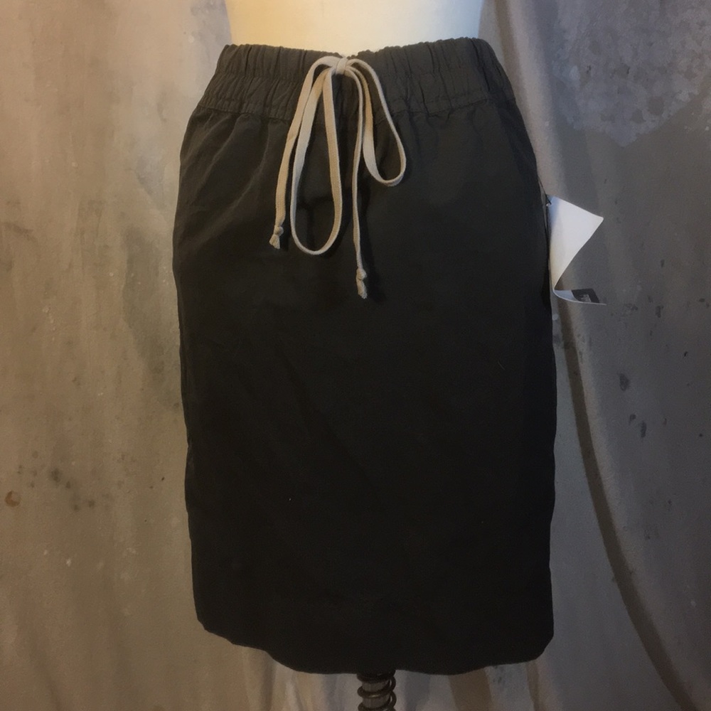 Rick Owens DRKSHDW short pillar skirt